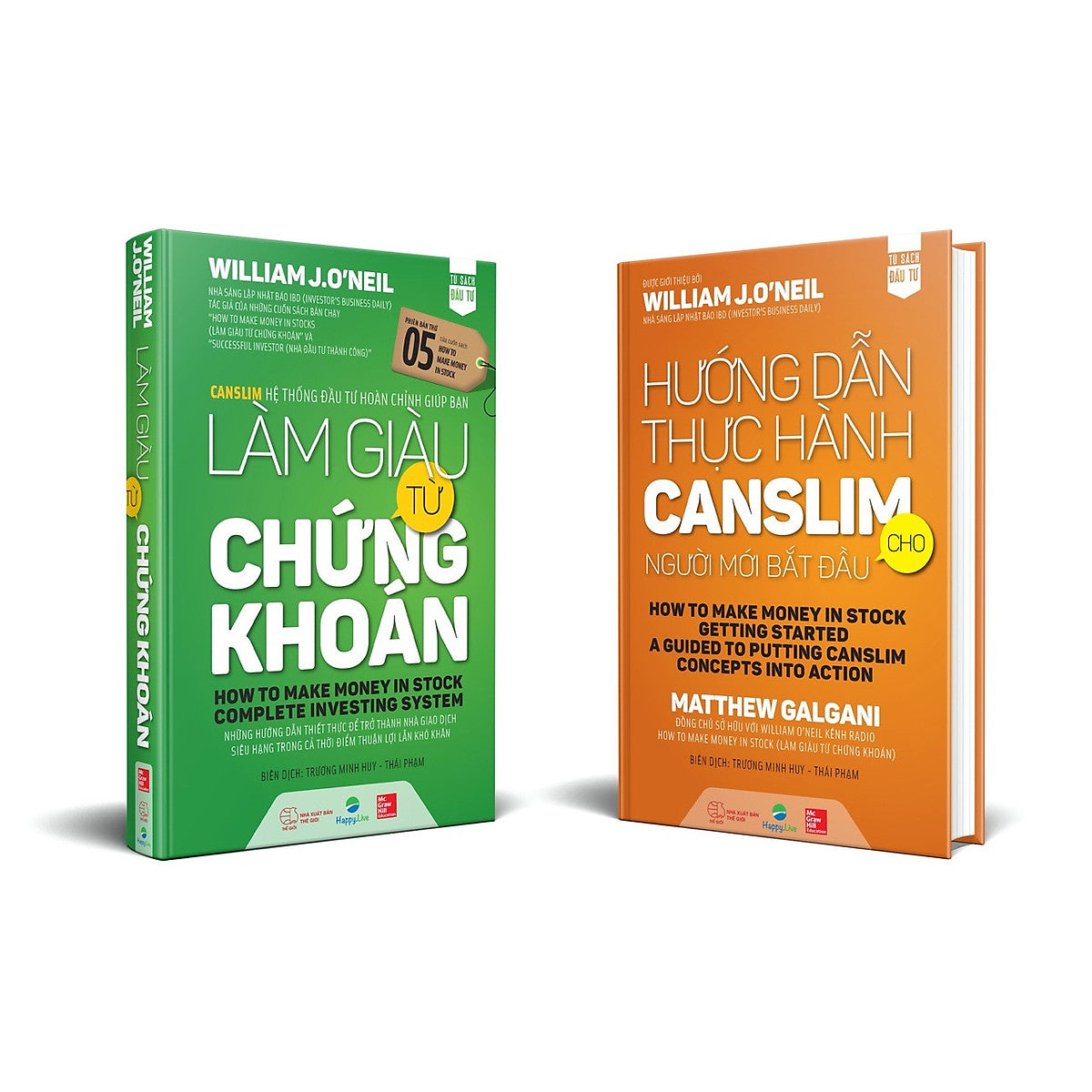 Bộ Sách Làm Giàu Từ Chứng Khoán + Hướng Dẫn Thực Hành Canslim Cho Người Mới Bắt Đầu